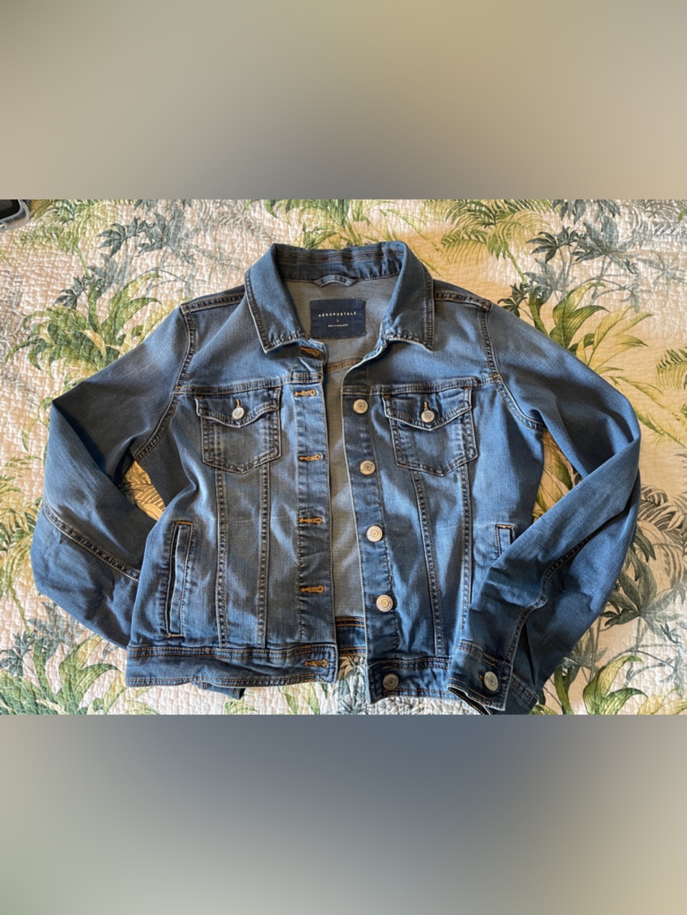 Aeropostale Classic Blue Denim Jacket